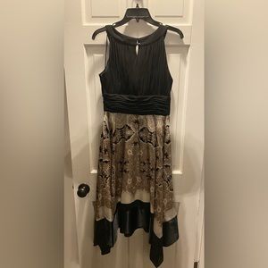 Melrose Black & Cream Gown